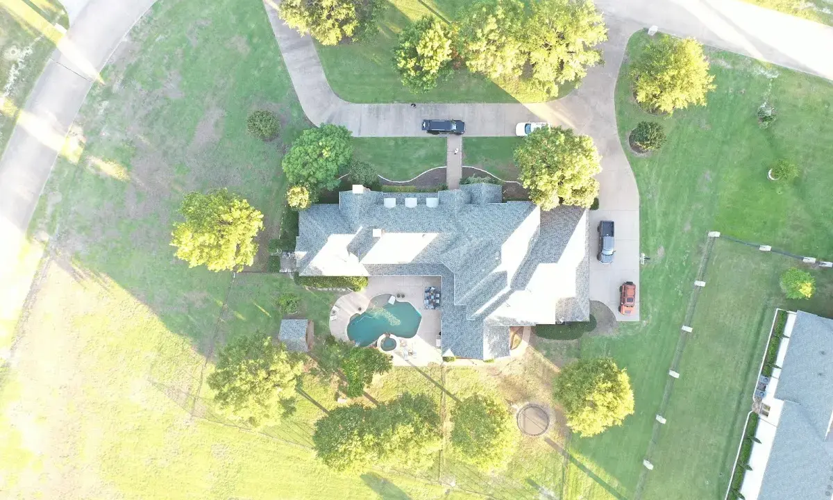 New shingle roof installation on a home in Kuna